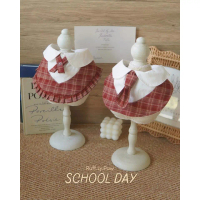 School Days Pet Collar: Boy & Girl Uniform