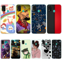S2 colorful song Soft Silicone Tpu Cover phone Case for Infinix Itel A48/Hot 10 Lite