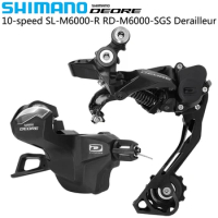 SHIMANO DEORE M6000 10 Speed Derailleur for MTB Bike SL-M6000-R/L RD-M6000-SGS Left Right Shift Leve