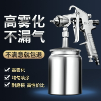 噴漆槍 油漆槍 噴漆槍氣動油漆噴槍噴壺汽車噴漆槍上壺噴漆壺家用補漆噴漆工具『XY39539』