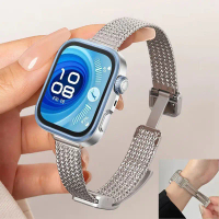 Wheat ear magnetic buckle strap for Huawei Watch Fit 4/4 Pro smart watch band