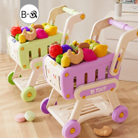 Certified Products BHQ children's toys, children's shopping cart, 3-6 year old children play, upgrad