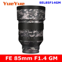 FE 85mm F1.4 GM Decal Skin Lens Body Wrap Coat Protective Film Protector Vinyl Sticker For Sony FE 85 F/1.4 GM SEL85F14GM 85 1.4