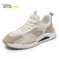 Camel Active New Big Size Summer Breathable Mesh Men Casual Shoes Brand Fashion Men Shoes Casual Adult Male Shoes Sneakers