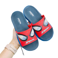 【Disney 迪士尼】Marvel 漫威蜘蛛人MNKS35006(兒童鞋 中童鞋 電燈鞋 拖鞋)