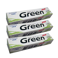 日本三詩達 新葉綠素牙膏 160g 3入組