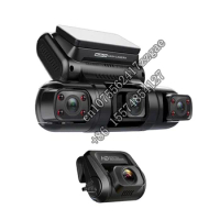 4 Channel Car Dash Cam WiFi Auto Electronics 1080P 3 Lens Dashcam with GPS Tracking System 4 Channel Dash Cam
