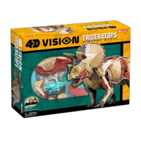Triceratops 4D MASTER puzzle assembly toy animal dinosaur organ anatomy medical teaching model