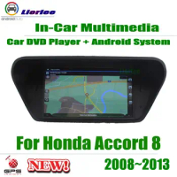 For Honda Accord 8 Europe 2008~2013 Car Multimedia Player Android Radio Navigation wifi Carplay GPS Navi System