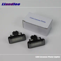 Liandlee Car License Plate Lights For Mercedes Benz E200 E220 E240 E280 E300 E320 Auto Number Frame Lamp Bulb LED Accessories