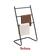 SKY - Selma Tessa Jemuran Handuk Free Standing - Hitam Tempat Jemur Anduk Drying Rack Gantungan Kain