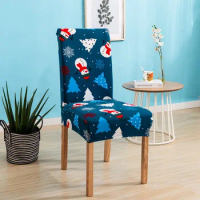 2023 New Chair Cover Chair Cover Family Integrated Chair Cover Simple Modern Dining Chair Cover Christmas Stool Cover chair cove