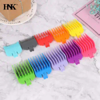 10Pcs Universal Hair Clipper Limit Comb Guide Limit Comb Trimmer Guards Attachment Professional Hairdressing Tools