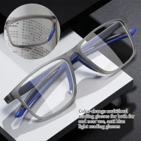 Anti-blue Light Multifocal Photochromic Reading Glasses Men Women Progressive Near Far Eyewear Sports Farsight Eyeglass