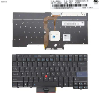 US Laptop Keyboard for ThinkPad T400S T410 T410I T410S T420 X220 Black