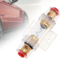 30-100A DC 12V Car Audio Refit Fuse Holder Gauge Car Stereo Audio Circuit Breaker Inline Fuse for Cars Vehicle Automobiles