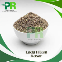 50g Lada Hitam Bubuk Kasar Murni Coarse Ground Black Pepper Premium / Bumbu Pelengkap Masakan Merica