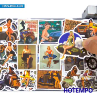 20/30/50/100Pieces Retro Sexy Beauty Poster Lady Pinup Girls Funny Stickers for Car Phone Motorcycle Luggage Bike Laptop Sticker