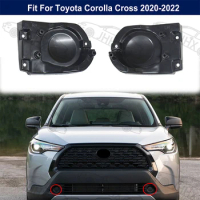 Front Bumper Fog Light Cover For TOYOTA Corolla Cross 2021 2022 2023 Fog Lamp Hood Cover