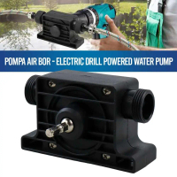 USBO Pompa Air Bor Electric Drill Powered Water Pump M8AK Kepala Bor Bordir Payet Alat Tembok Bordir
