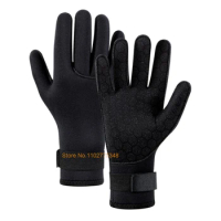 3mm Neoprene Snorkeling Gloves Portable Paddling Surfing Gloves Lightweight Elastic Swimming Anti-scratch Antiskid Diving Glove