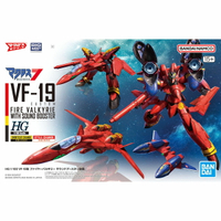 【鋼普拉】現貨 BANDAI 組裝模型 超時空要塞 HG 1/100 VF-19改 火焰可變戰機 音響推進器裝備 巴薩拉