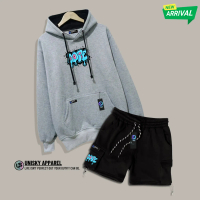 New One set Sweater Crewneck Pria Wanita Bahan Katun Fleece Lembut Gramasi 280 Terbaru Unisky Setel