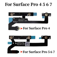 For Microsoft Surface Pro 4 5 6 7 Pro4 Pro5 Pro6 Pro7 1631 1724 1796 Power Volume Button On Off Switch Flex Cable Repairt Part