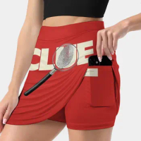 Clue T-Shirt Skirts Woman Fashion 2022 Pant Skirt Mini Skirts Office Short Skirt Clue 80S Boardgame Board Game Detective Game
