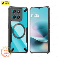 เคสโทรศัพท์ NANU [Bull] สำหรับ Motorola Moto G57 Power เคส MagSafe กันกระแทก วัสดุ TPU พร้อมขาตั้ง ฝ