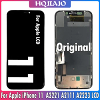 6.1'' Original Screen For Apple iPhone 11 LCD A2221 A2111 A2223 Display Touch Screen Digitizer Replacement Assembly 100% Tested