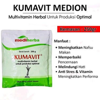 kumavit 250g multivitamin untuk kesehatan ternak