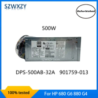 Refurbished For HP 680 G6 880 G4 5TWR Z2MT2A 800 G3 480 288 G3 G6 4Pin 500W Switching Power Supply DPS-500AB-32A 901759-013