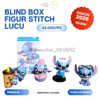 Blind Box Figur Stitch Lucu