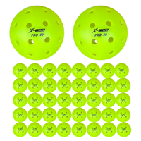 [PH Local Send]X-ace 40 Pro Pickleball Balls 40Pcs 40 Holes Pickle Balls Seamless Professtional Trai