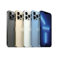 【Apple】A+級福利品 iPhone 13 Pro Max 256G 6.7吋(贈充電線+玻璃貼+透明殼)