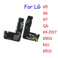10pcs For LG G5 G6 G7 K61 K50S K51S V10 V20 V30 K4 2017 Q6 Loud Speaker Buzzer Ringer Flex Cable Loudspeaker Assembly