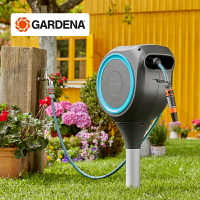 德國進口嘉丁拿GARDENA 地插式自動回收 家用花園水管車 文藝男女