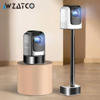 WZATCO A3 Full HD 1080P LCD LED Projector Android 9.0 2+32GB Smart 5G WiFi Projector Auto Keystone Video Home theater Proyectors