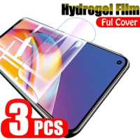 3PCS Protective Film For Realme 7 6 Pro 6 7 5G 7i 5 3 2 Screen Protector For Realme X2 Pro X3 X7 X50 5G XT Hydrogel Film