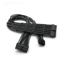 Custom Motherboard Modular 24Pin Power Cable for Asus THOR & SeaSonic Focus/Prime Series Modular PSU