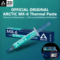 Original ARCTIC AC MX-6 Thermal Paste Heat Conduction Compound Silicone Grease For Computer PC Laptop CPU GPU Video Card Chips