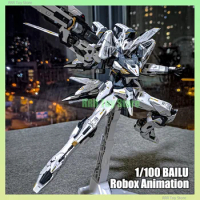 Robox Animation MG 1/100 BAILU Model Kit Air Combat Custom TEST-70 Assembly Action Figures Robot Pla