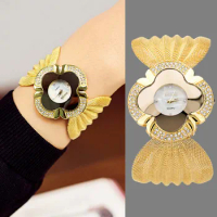 Luxury Bracelet Watch Bright Diamond Wristwatch Butterfly Mesh Belt Ladies Quartz Watch Automatic Mechanical Business Watches