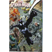 Marvel Legends Spiderman Silvermane Human Fly Molten Man Razorback 5-Pack 6" Action Figure