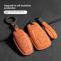 เคสกุญแจ เหมาะสำหรับ Audi A4L ใหม่ A6LA3A5A7Q2LQ5LQ3Q6Q7Q8e ฝาครอบกุญแจ ตัวป้องกัน เคสพวงกุญแจ