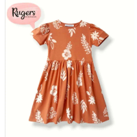 Rugers Rugers By Kayamani - Dress Anak Perempuan - Leaf Orange