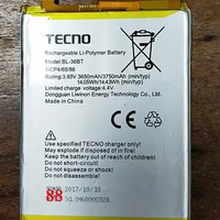 High Quality 3750mAh BL-36BT battery for TECNO BL-36BT mobile phone battery