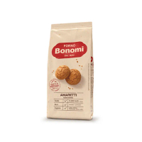 即期品【Bonomi白朗妮】義大利 杏仁酥500g(杏仁 義式甜點 小脆餅 效期20241231-)