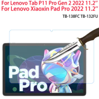 Tempered Glass For Lenovo Tab P11 Pro Gen 2 11.2 inch 2022 Screen Protector Film For Xiaoxin Pad Pro 2022 11.2 TB-138FC TB-132FU